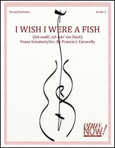 I Wish I Were a Fish Orchestra sheet music cover